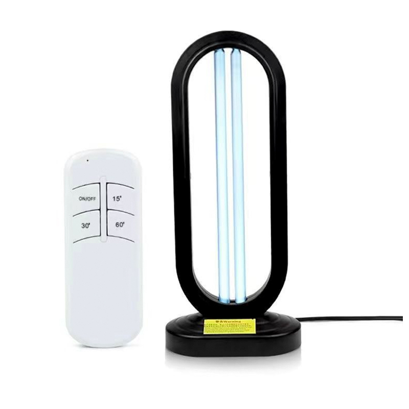 UV-keimtötende Tischlampe mit Fernbedienung
