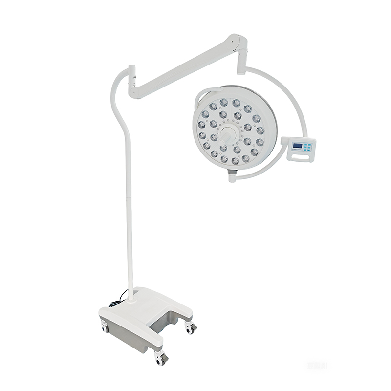 48 W mobile, schattenlose, antibakterielle OP-Leuchte mit LED